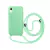 Capa com Alça para iPhone - Verde Menta - Infinito Loja