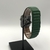 Pulseira Para Apple Watch Magnética Couro Elos Verde - Infinito Loja