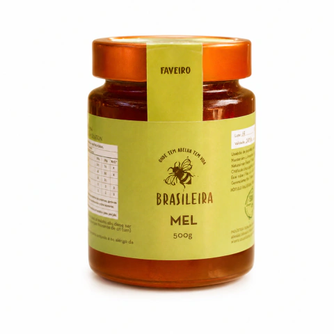 Mel Cru Faveiro - 500g