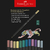 Lápis de Cor 12 Cores SuperSoft, Metálicas, Faber-Castell na internet