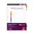 Divisórias Colorcode Grande 10 Matérias Caderno Inteligente