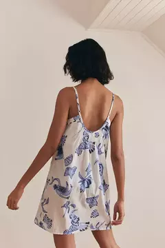 Buzios Sleep Dress Blue - comprar online