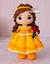 Receita Bela e Flor Vermelha Amigurumi - PDF