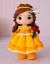 Receita Bela e Flor Vermelha Amigurumi - PDF
