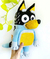 Receita Bandit Bluey Heeler Amigurumi - PDF
