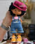 Receita Boneca de Chapéu Amigurumi - PDF