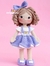 Receita Boneca Laço Amigurumi - PDF - comprar online