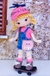 Receita Boneca Lori Skatista Amigurumi - PDF