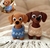 Receita Cachorro Salsicha/Dachshund Amigurumi - PDF