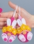 Receita Chaveiro Gnomo Coelho Flor Amigurumi - PDF - comprar online