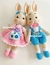 Receita Casal de Coelhos Fofos Amigurumi - PDF - comprar online