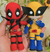 Receita Deadpool e Wolverine Amigurumi - PDF