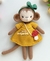 Receita Macaca Laço Verde Amigurumi - PDF