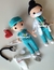 Receita Médico e Enfermeira + Acessórios Amigurumi - PDF