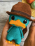 Receita Perry Ornitorrinco Amigurumi - PDF