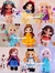 Combo Receitas Princesas Disney Amigurumi - PDF - comprar online