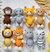 Combo Receitas Safari Baby Amigurumi - PDF