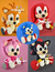 Combo Receitas Sonic Personagens Amigurumi - PDF - comprar online