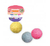 BRINQUEDO BOLA COLOR C/CRAVO BORRACHA ESPECIAL