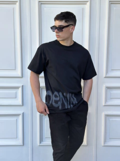 Remera Blue Letter - comprar online