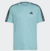 CAMISETA D2M 3 LISTRAS MINT TON/BLACK