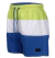 SWIM SHORT STRIPES LIME SKYBLUE