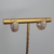 Trio de argolas click cravejadas banhado em Ouro 18k - loja online