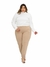 Conjunto Moletom Plus Size Inverno Moletinho Frio Friu Moda Feminina Inverno - Aline - Donna Moça Plus