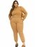 Imagem do Conjunto Moletom Plus Size Inverno Moletinho Frio Friu Moda Feminina Inverno - Aline