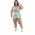 Conjunto Metalizado Plus Size Tendência Carnaval - Paola