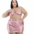 Conjunto Metalizado Plus Size Tendência Carnaval - Paola na internet