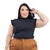 Conjunto Feminino Plus Size Calça Social Alfaitaria E Blusa Muscle -Tati - comprar online