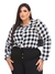 Conjunto Camisa Social com Botões E Calça Jogger Elegante Plus Size - Luiza