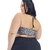 Imagem do Top Paetê Plus size Transpassado com amarração moda Carnaval - cacau