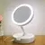Espelho Com Luz Led Duplo Dobrável Zoom 10x Maquiagem Usb/aa - Pantera Cor de Rosa Make-Up