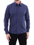 KIT Masculino 2 Peças - Camisa Social Premium Tipo Linho Azul Marinho e Camisa Social Slim Cinza - comprar online