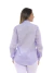 Camisa Social Feminina Manga Longa Slim Lilás - Ptrl Jeans | Moda Jeans