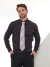Camisa Social Manga Longa Slim Preta