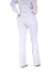 Kit Feminino 2 Peças - Camisa Social Feminina Slim Vinho e Calça Flare Sarja Branca - loja online