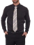 Camisa Social Manga Longa Slim Preta - comprar online