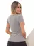 Blusinha Feminina Lisa Básica Cinza - comprar online