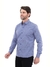 KIT 2 Peças- Camisa Social Masculina Premium Tipo Linho Azul Cobalto - Ptrl Jeans | Moda Jeans