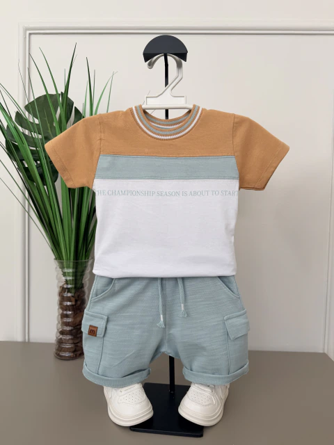 Conjunto Menino Verão Casual Urban - Milon