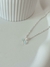 collar corazon tornasol acero blanco en internet