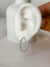 Argollas dobles torzadas 2,5cm - Athenea Joyas