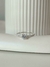 anillo compromiso micropavé y circon - comprar online