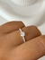 anillo compromiso micropavé y circon - Athenea Joyas
