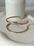 Semi esclava cuadruple acero dorado - comprar online