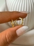 Argollas corazón con micropave gold - comprar online