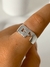 Anillo doble inicial plata 925
